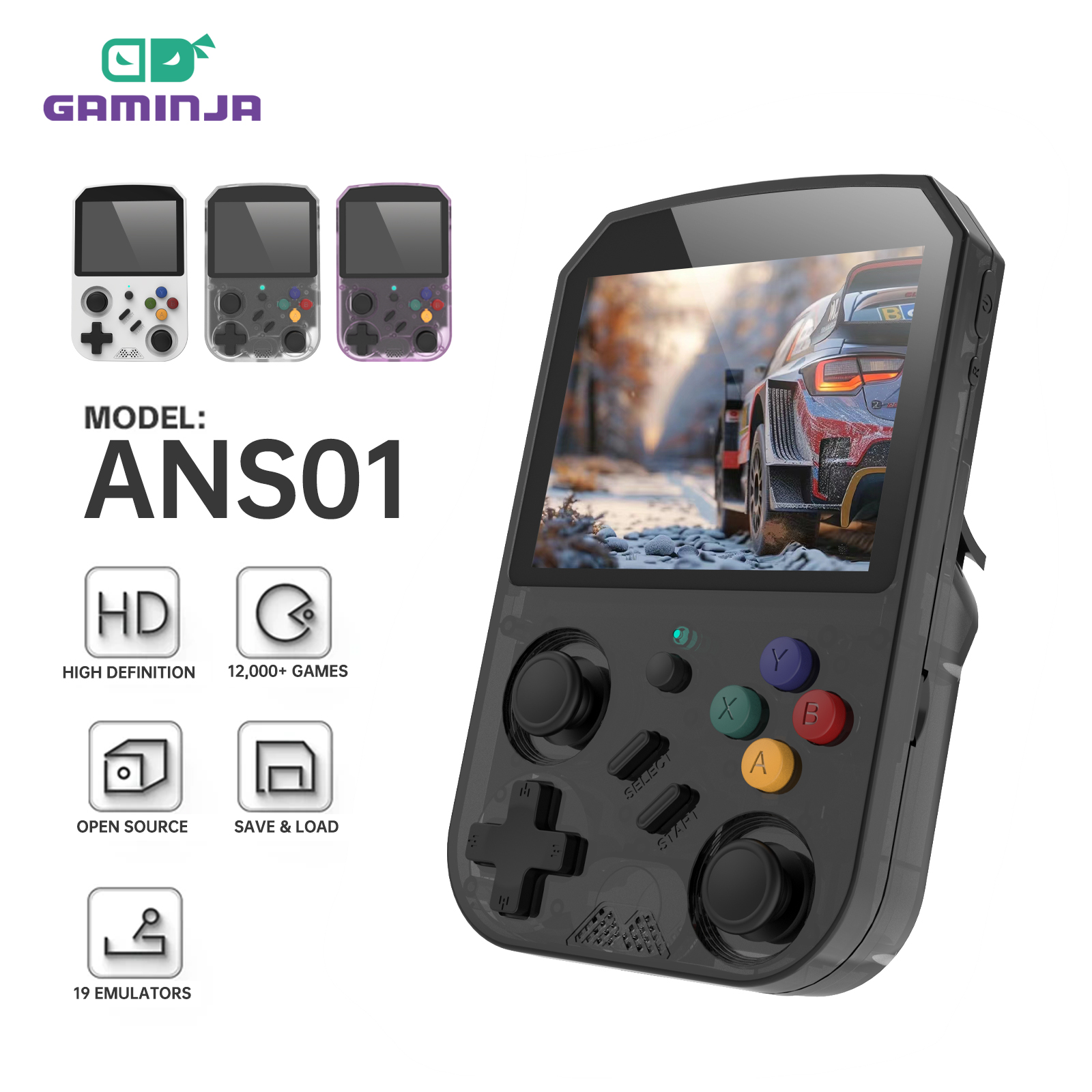 GAMINJA ANS01A 开源掌机