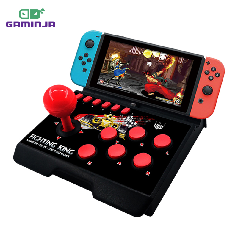 GAMINJA NS007 4-in 1 Game Joystick Arcade Station For Nintendo Switch Android TV PS3 PC