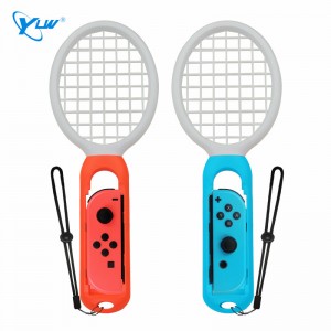 YLW STR01 Switch Accessories Tennis Game Playing ABS Tennis Racket Handle Controller