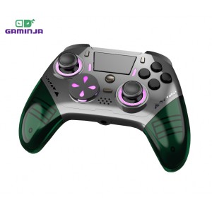 GAMINJA P42 Wireless Bluetooth controller for PS4 with RGB  light