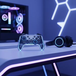 GAMINJA NS024 Switch 2 Wireless Game Controller with RGB Light