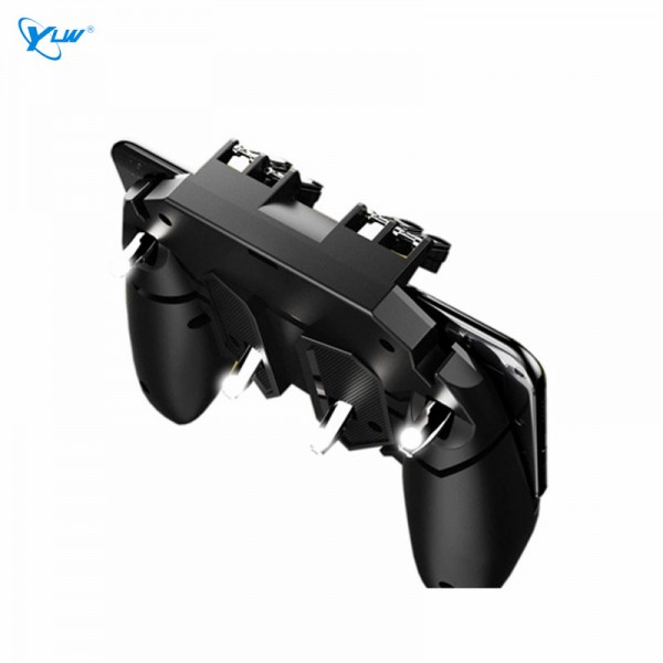 YLW CJ-7 New Six-Finger Handle Eat Chicken Artifact, Mobile Game Controller, Six-Finger Assist