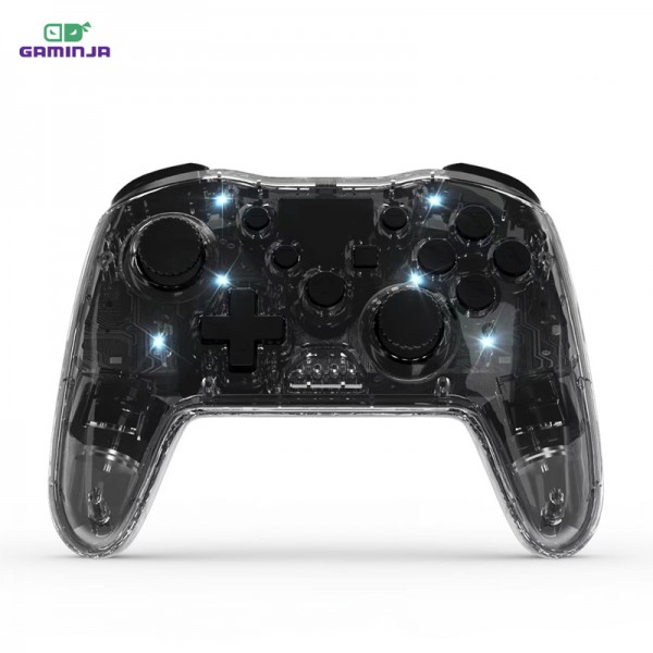 GAMINJA NS015 Switch Pro Wireless Game Controller with RGB Light
