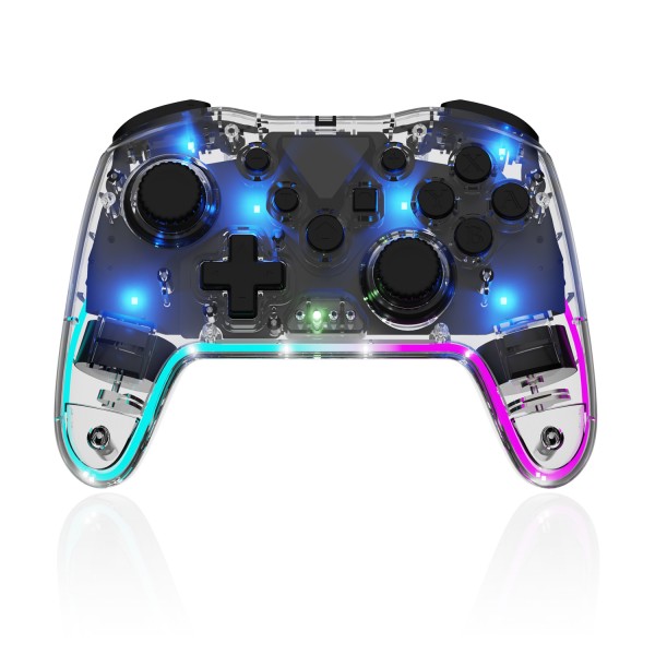 GAMINJA NS015 Switch Pro Wireless Game Controller with RGB Light