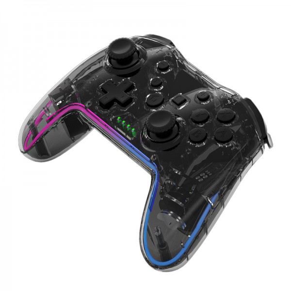 GAMINJA NS015 Switch Pro Wireless Game Controller with RGB Light