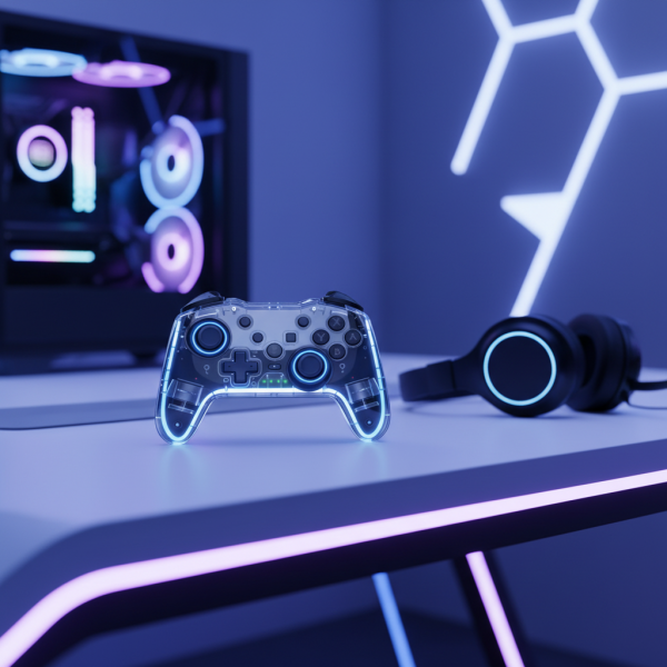 GAMINJA NS024 Switch 2 Wireless Game Controller with RGB Light