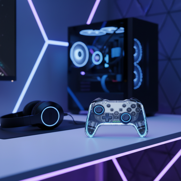 GAMINJA NS024 Switch 2 Wireless Game Controller with RGB Light