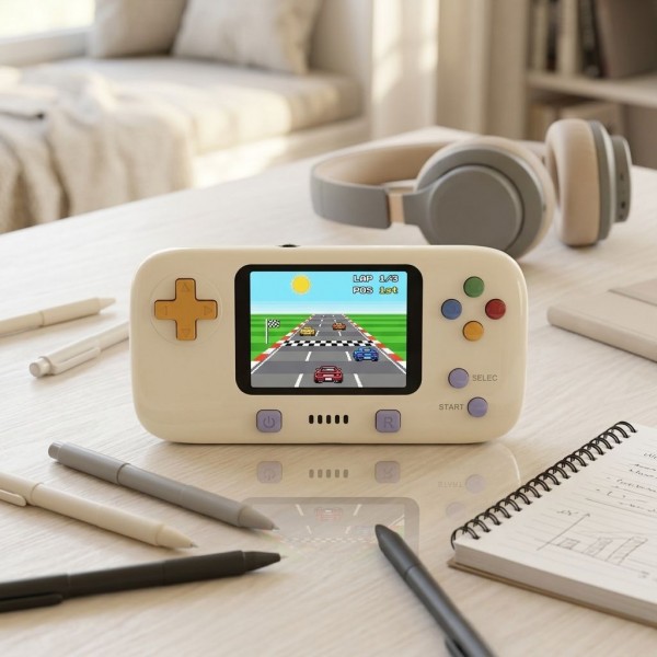 GAMINJA 8-Bit & 16-Bit Retro Video Game Console Built-in 300 License-free Games Source Factory OEM/ODM Service Low MOQ