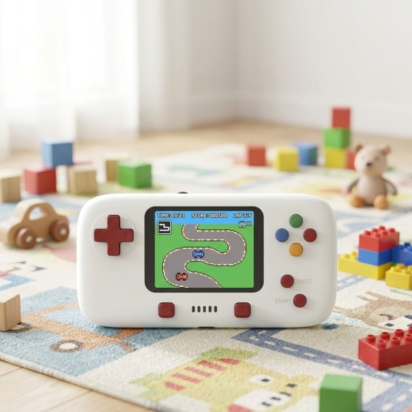 GAMINJA 8-Bit & 16-Bit Retro Video Game Console Built-in 300 License-free Games Source Factory OEM/ODM Service Low MOQ